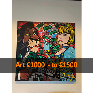 Art €1000.- to €1500.-