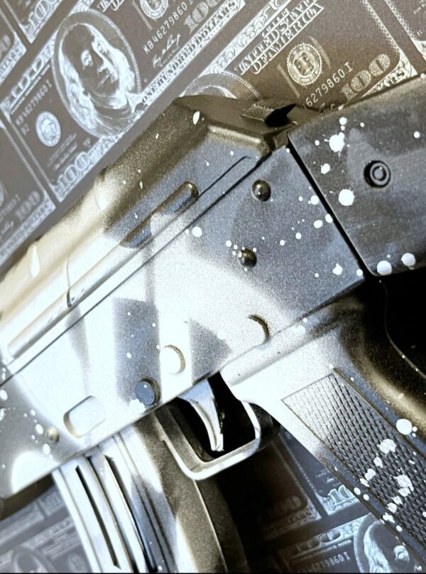 Suketchi - Dollar AK47 Pop Art - Image 7