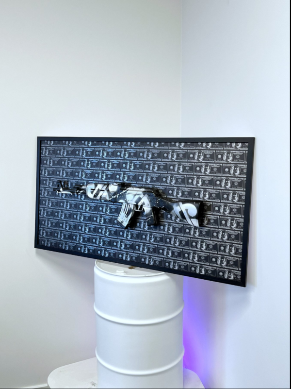 Suketchi - Dollar AK47 Pop Art - Image 6