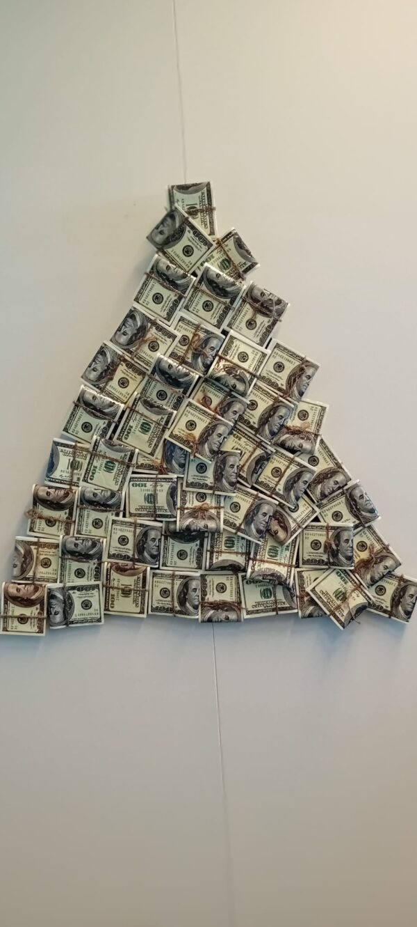 Epoxy Handmade Money Pyramid