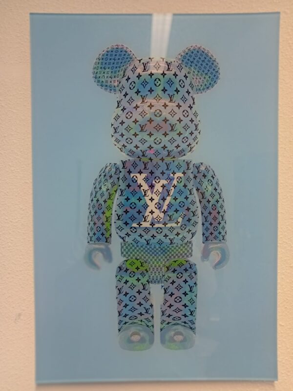 Lv Beer Blue Bearbricks