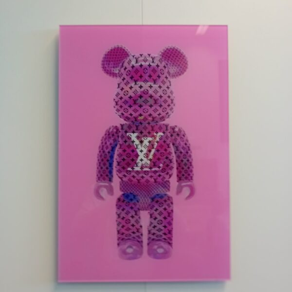 Lv Bear Pink Bearbricks
