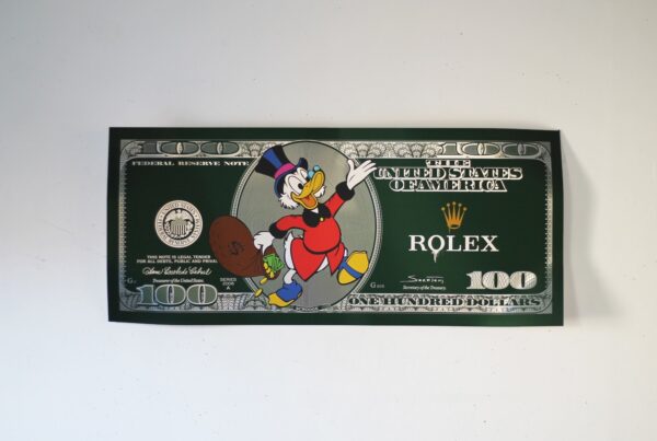 Scrooge Mcduck Rolex Money Crumple - Suketchi