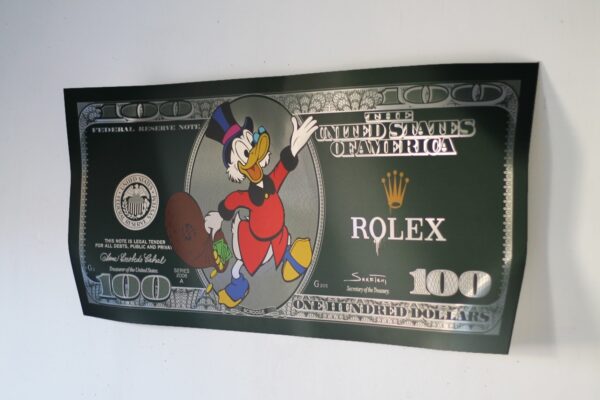 Scrooge Mcduck Rolex Money Crumple - Suketchi - Image 3